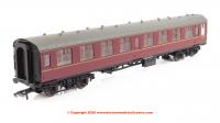 R40505 Hornby BR MK1 Corridor 2nd SK Coach number E24453 - BR Maroon